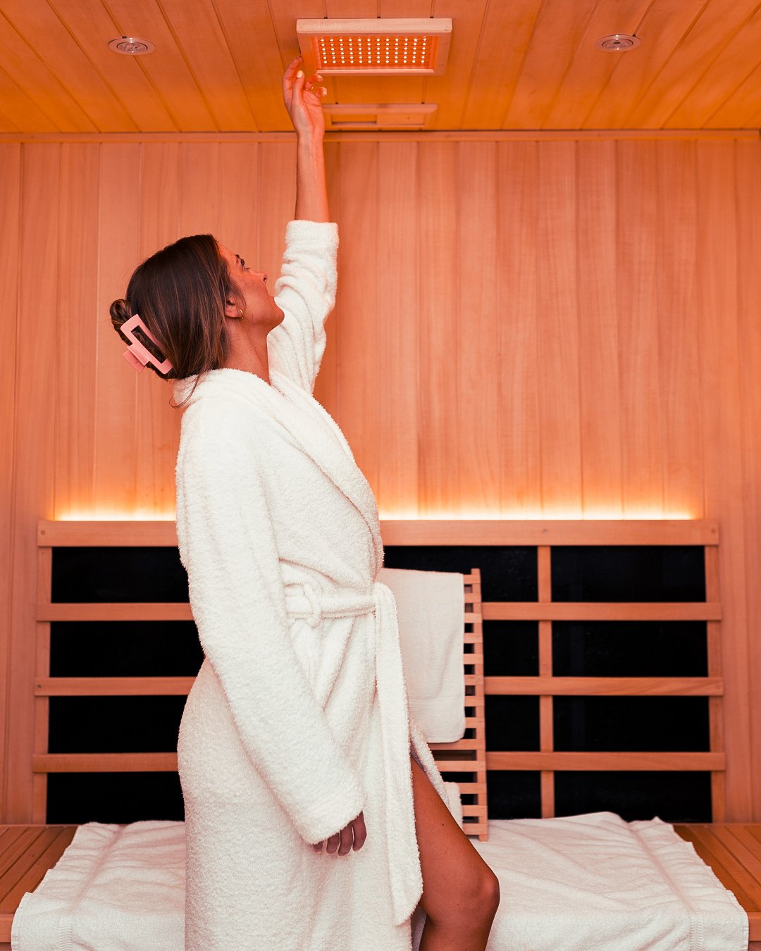 Women in sauna
